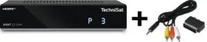 TechniSat digit s3 DVR SAT Receiver Duisburg + scart kabel
